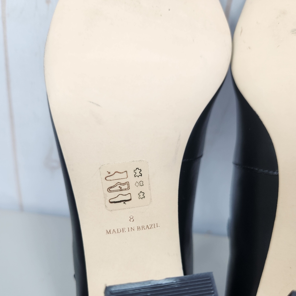 Anthropologie Black Heels - Picture 13 of 14
